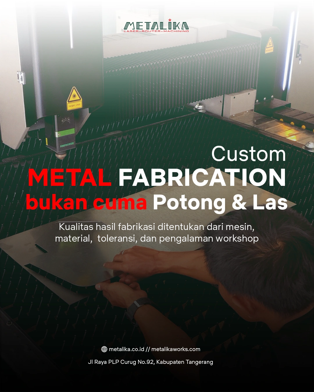Mengapa hasil fabrikasi metal bisa tidak presisi